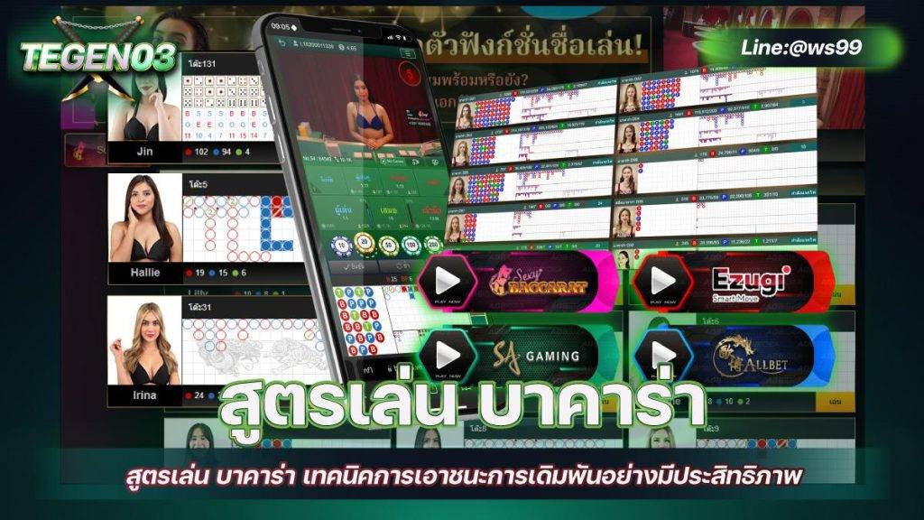 สูตรเล่น บาคาร่า เทคนิคการเอาชนะการเดิมพันอย่างมีประสิทธิภาพ 2